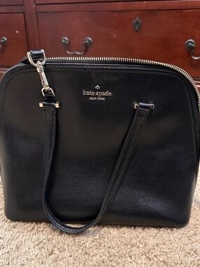 Kate Spade Black Satchel Crossbody Purse